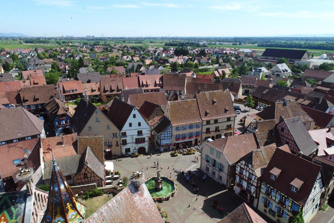 Gîte au château fleuri Eguisheim Chambre photo